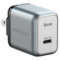 Satechi Usb C Pd Wall Charger 20w, Space Gray ST-UC20WCM